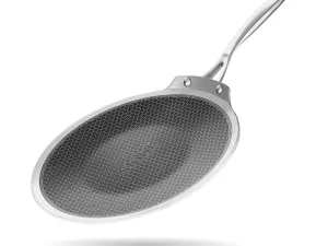 Engraved Artisan Hybrid Cast Handle Roti Tawa
