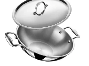 Triply Artisan Stainless Steel Kadhai