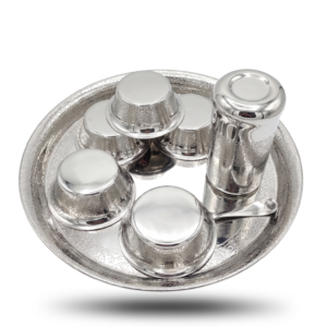 Stainless Steel Thali Set( 7 Pcs )